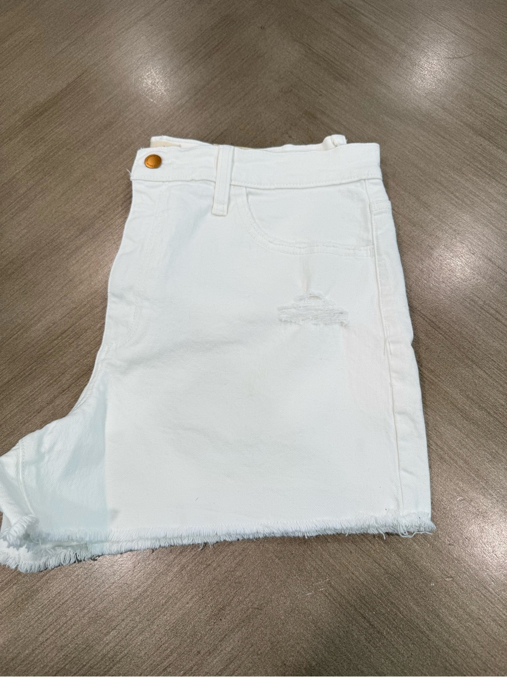 Universal Thread Highest Rise Shortie Shorts Size 14R Distressed Stretch NWT - Picture 3 of 8